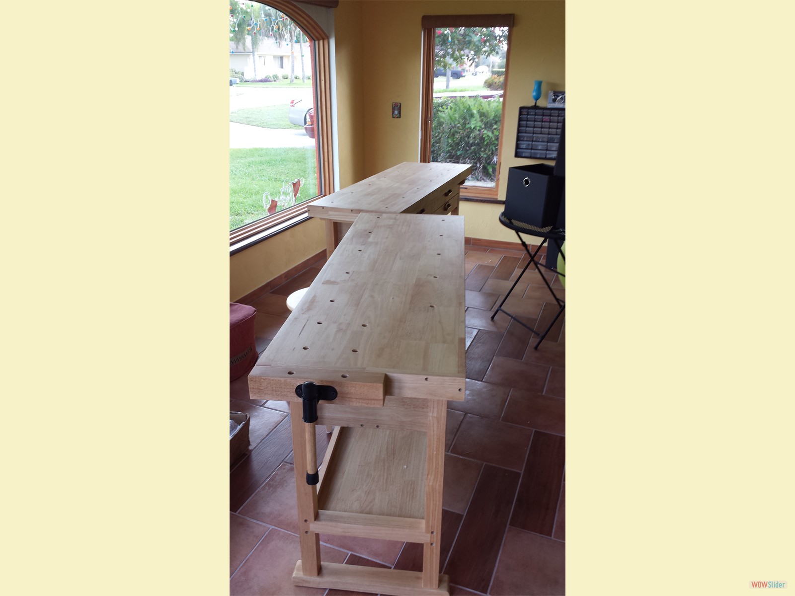 ... und hier als Einzeltische bzw. langer Tisch ... und hier als Einzeltische bzw. langer Tisch