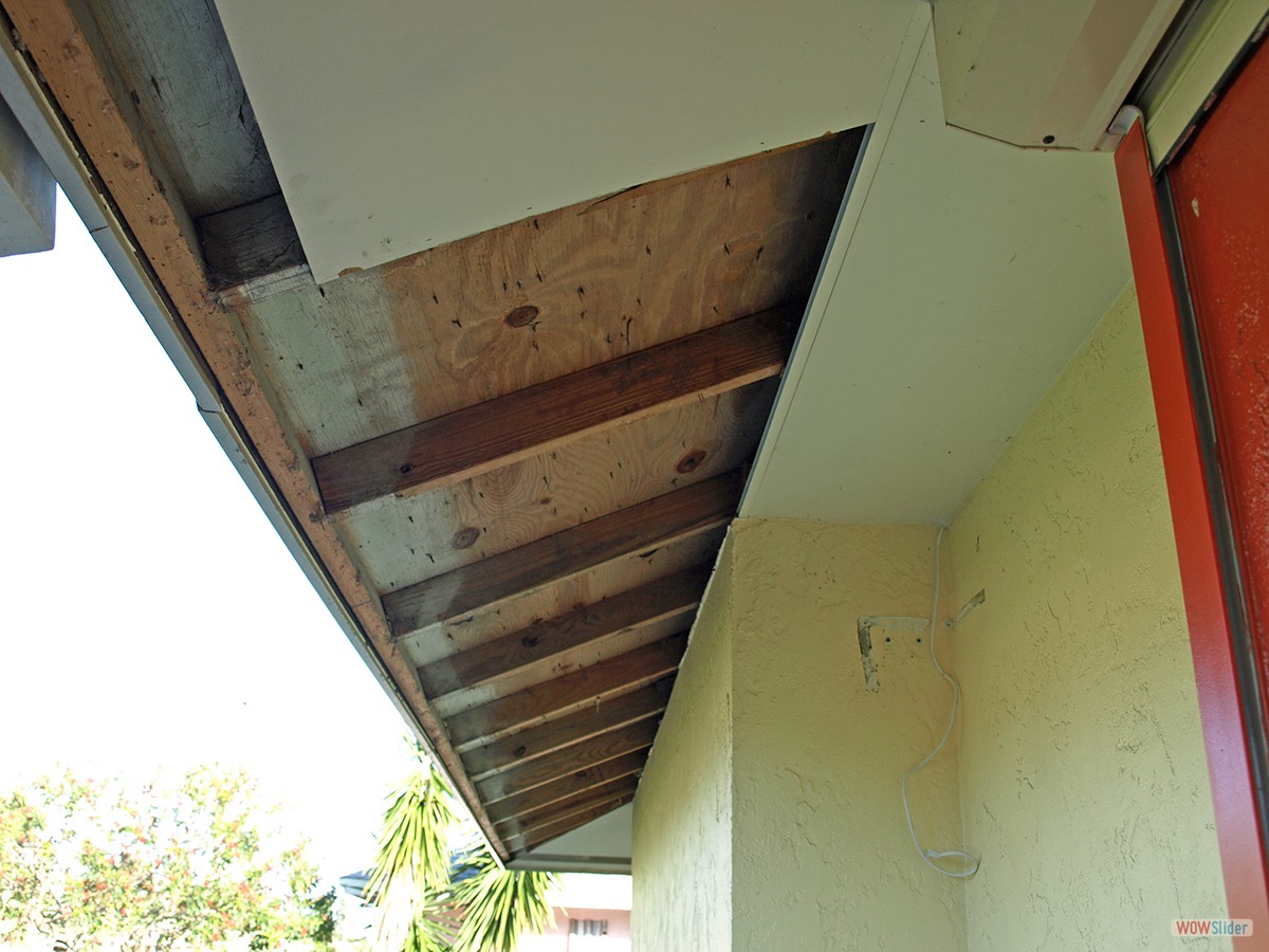 ... Öffnung des Daches