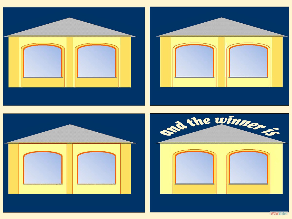 Verschiedene Farbschemata für die Frontseite