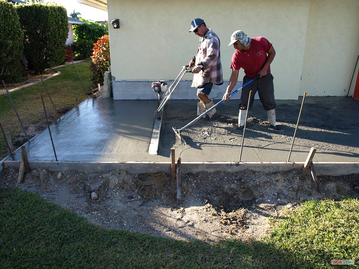 ... und glattgestrichen