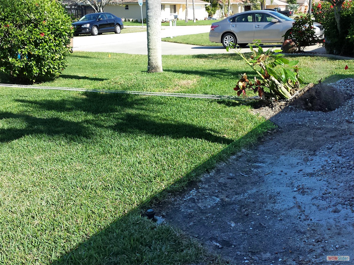 ... dauert es, bis er endlich draußen ist.