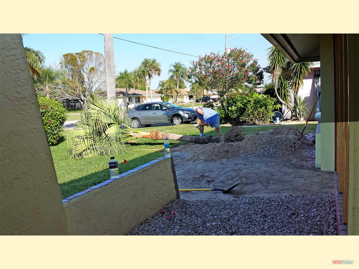 ... dauert es, bis sie endlich liegt.