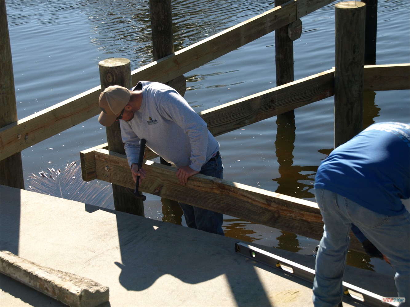 ... und geschraubt. ... und geschraubt.