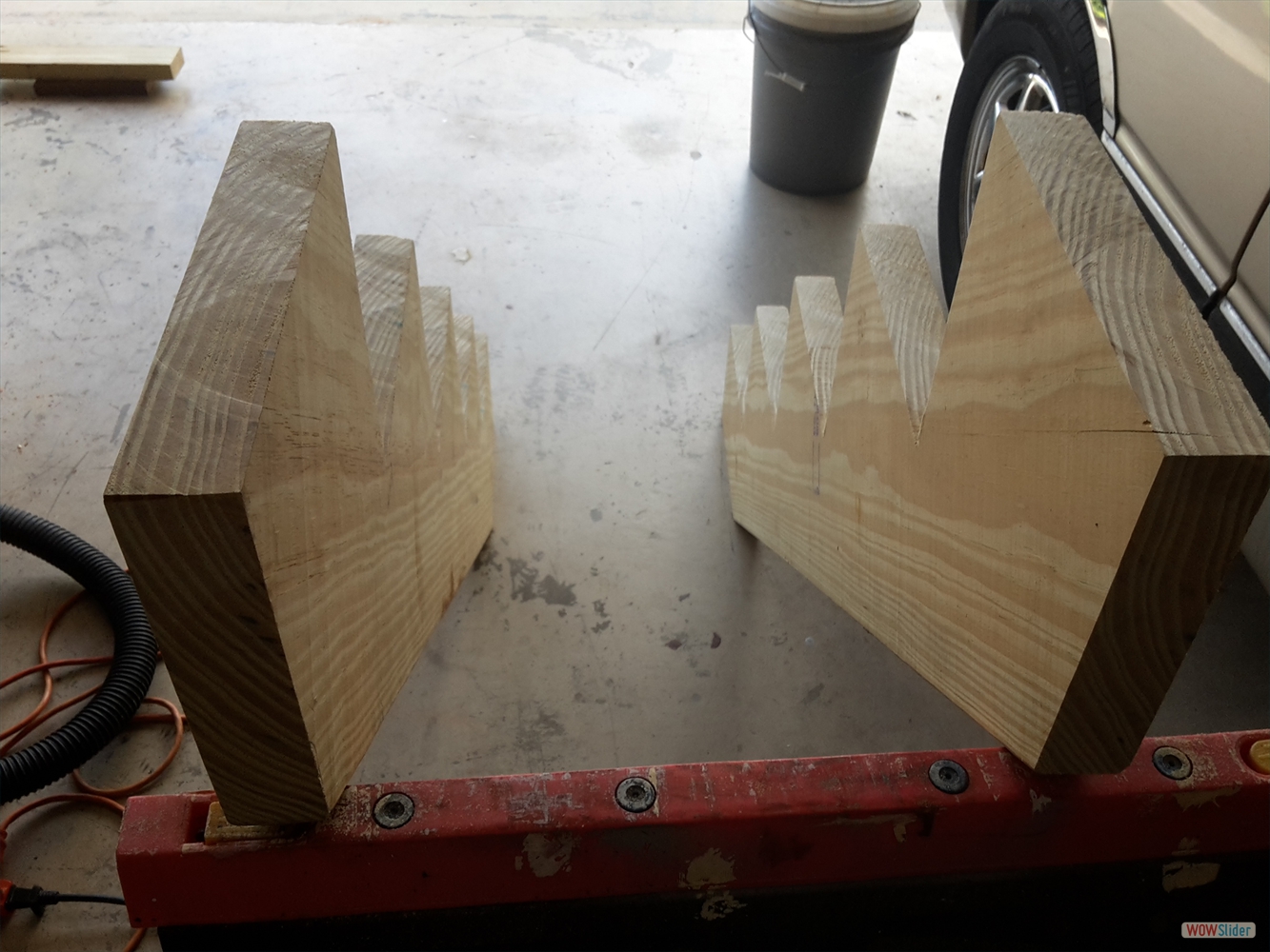 ... made from pressure treated wood