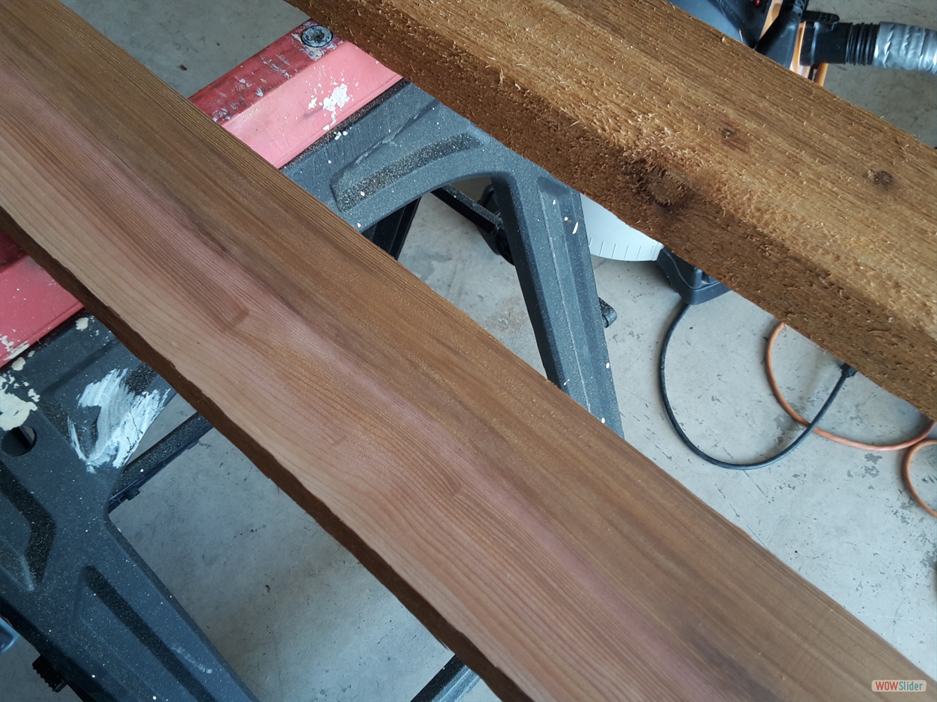 As the rough lumber was much cheaper ...