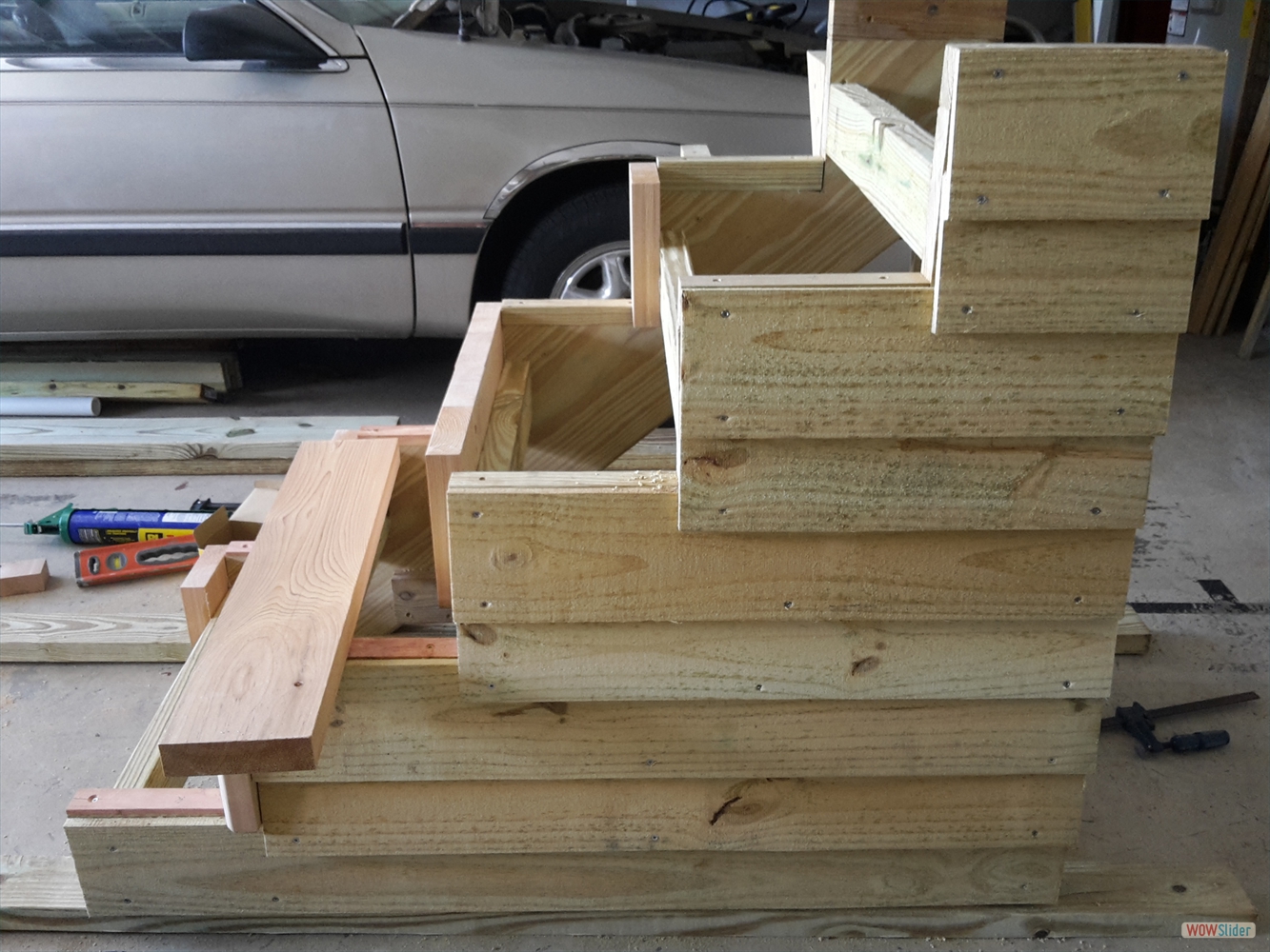 Shingles on the garden side