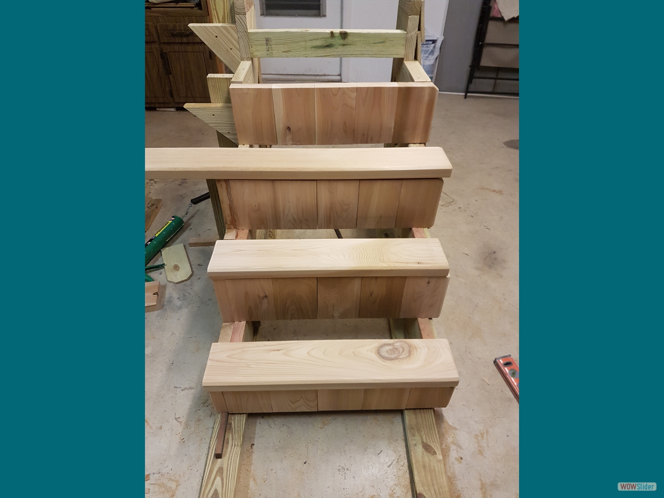 ... the chair's trim is done ...