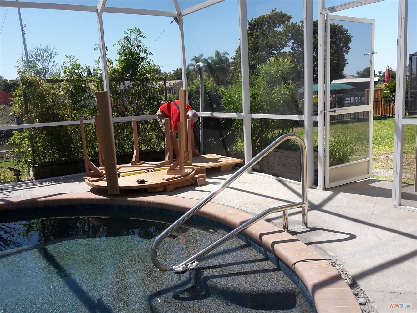 ... the surrounding platform as prepared so far