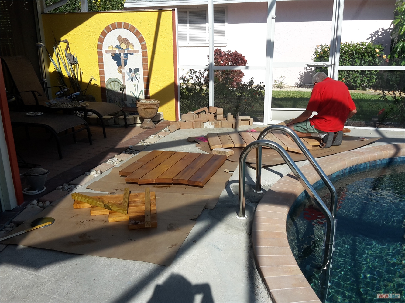 ... against salty air ...