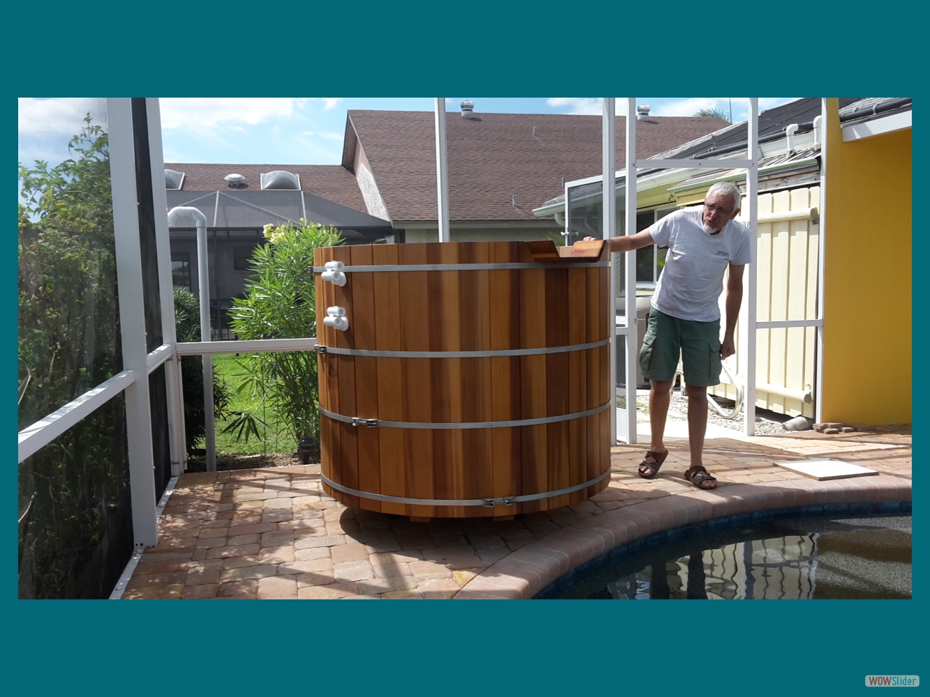 ... and moving the barrel to the place where it belongs