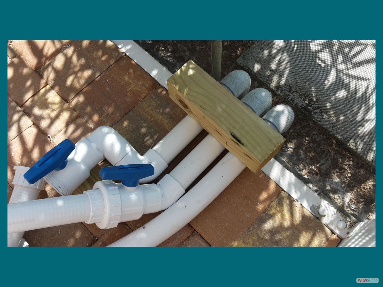 And the water flows through these "submarine tubes"!