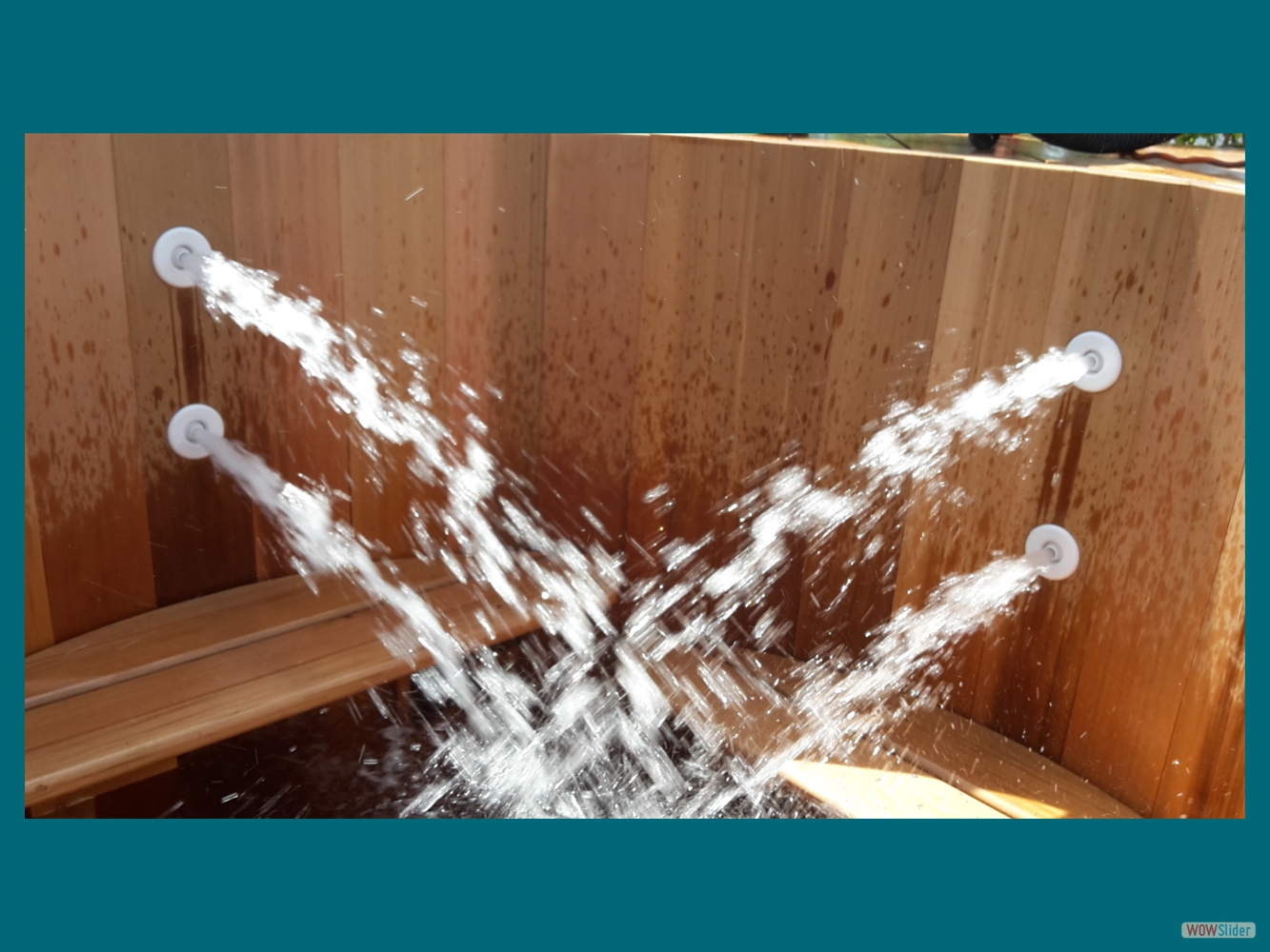 ... let the water flow!