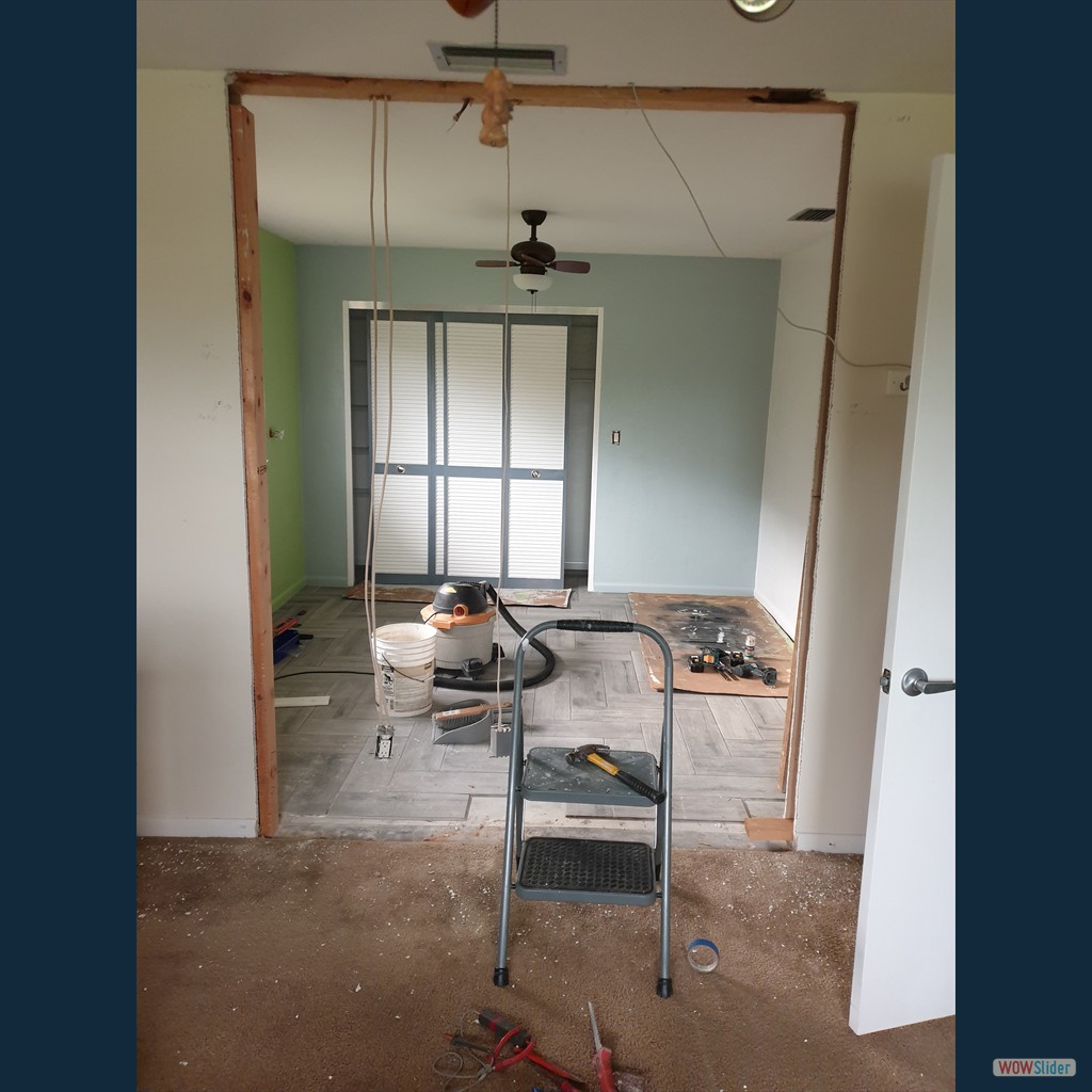 ... und ins neue Schlafzimmer ... und ins neue Schlafzimmer