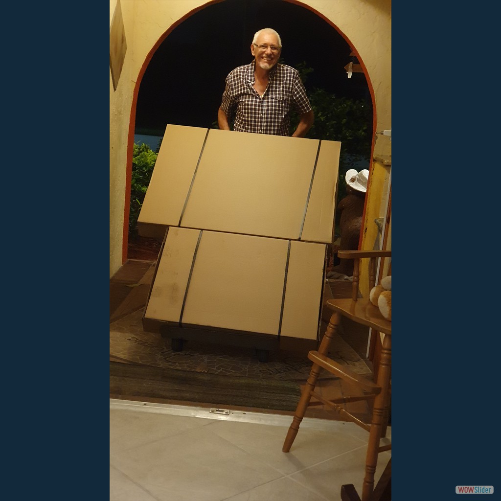 ... die Jürgen alle ins Haus transportieren muss. ... die Jürgen alle ins Haus transportieren muss.