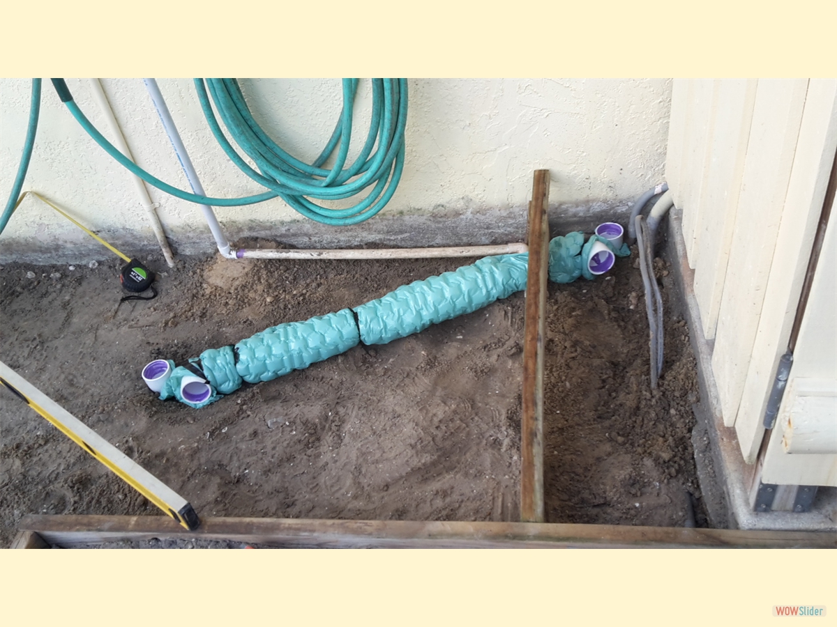 ... and the new poolheater ... ... and the new poolheater ...