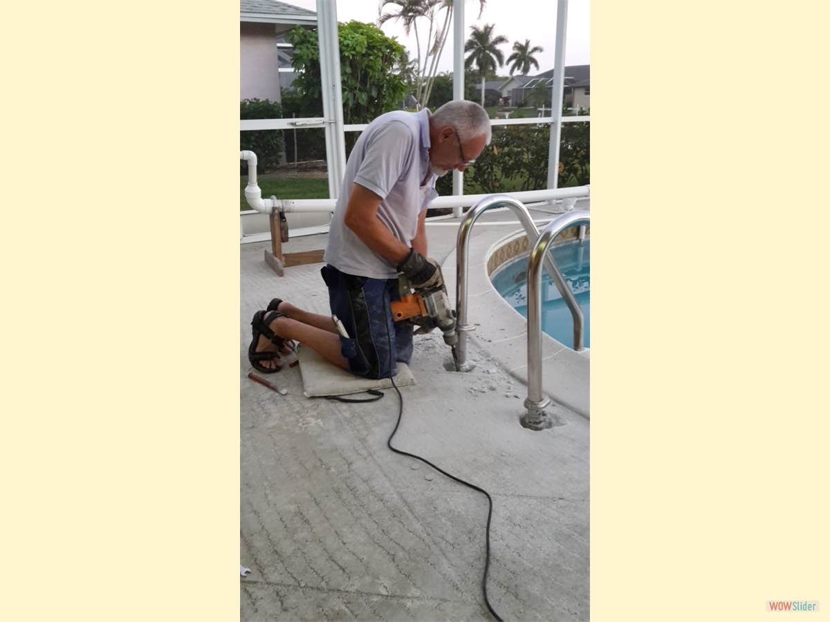 Demolishing the old ladder Demolishing the old ladder