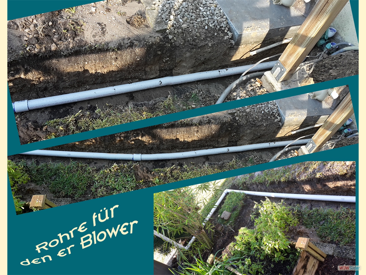 The blower pipe ... The blower pipe ...