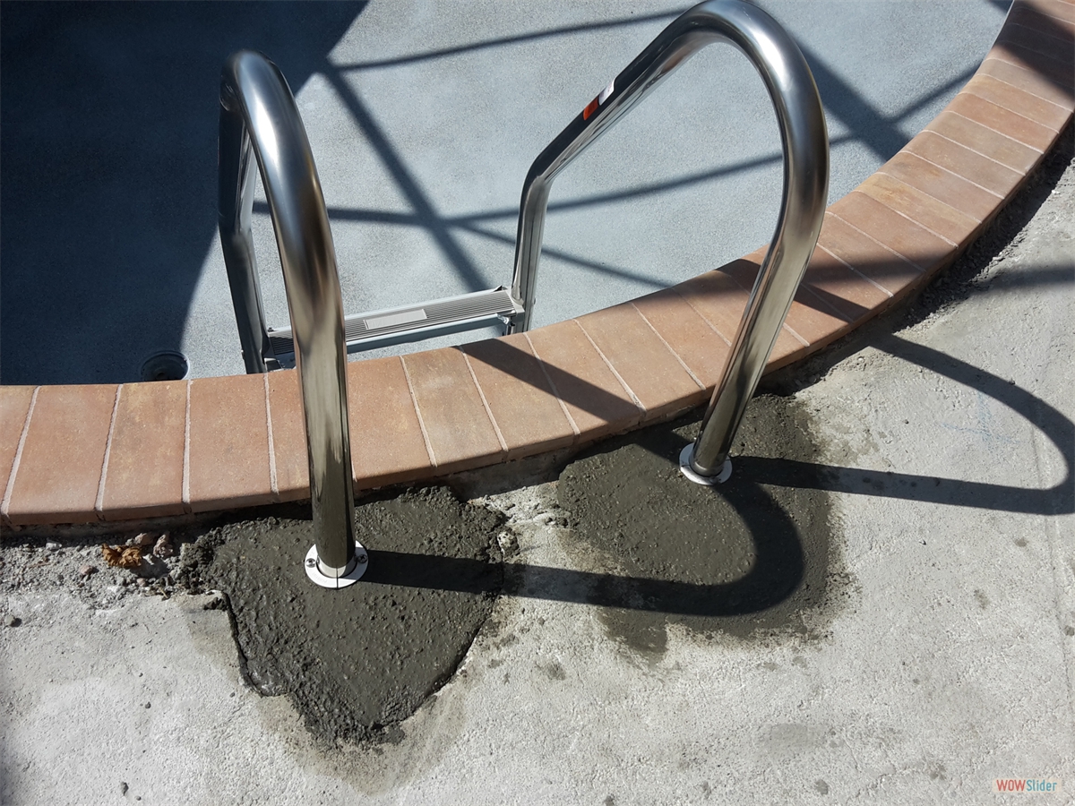 ... with the ladder. ... with the ladder.