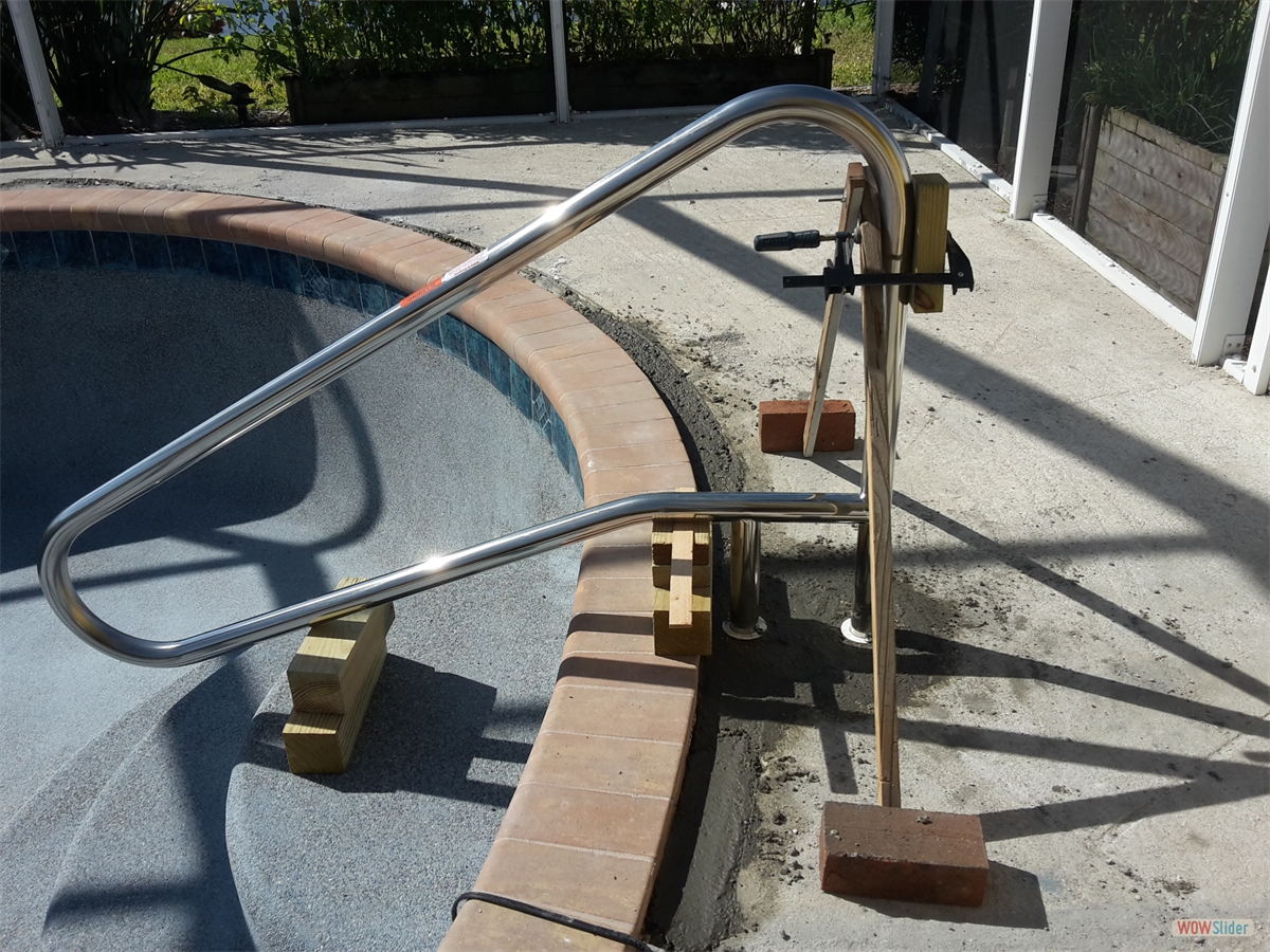 ... the hand rail, ... ... the hand rail, ...