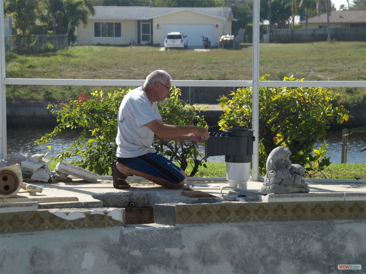 The new skimmer has arrived, ... The new skimmer has arrived, ...