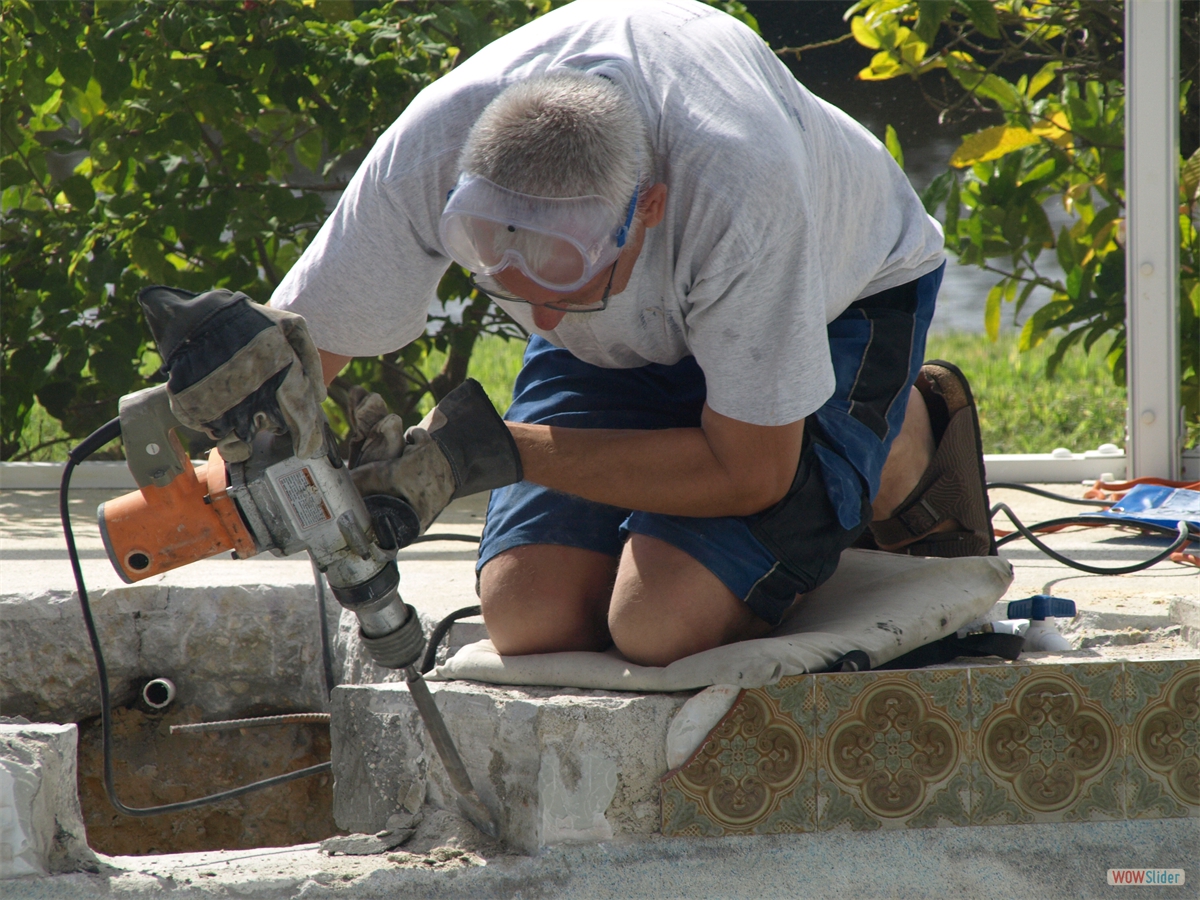 ... es muss nachgearbeitet werden. ... till it fits.