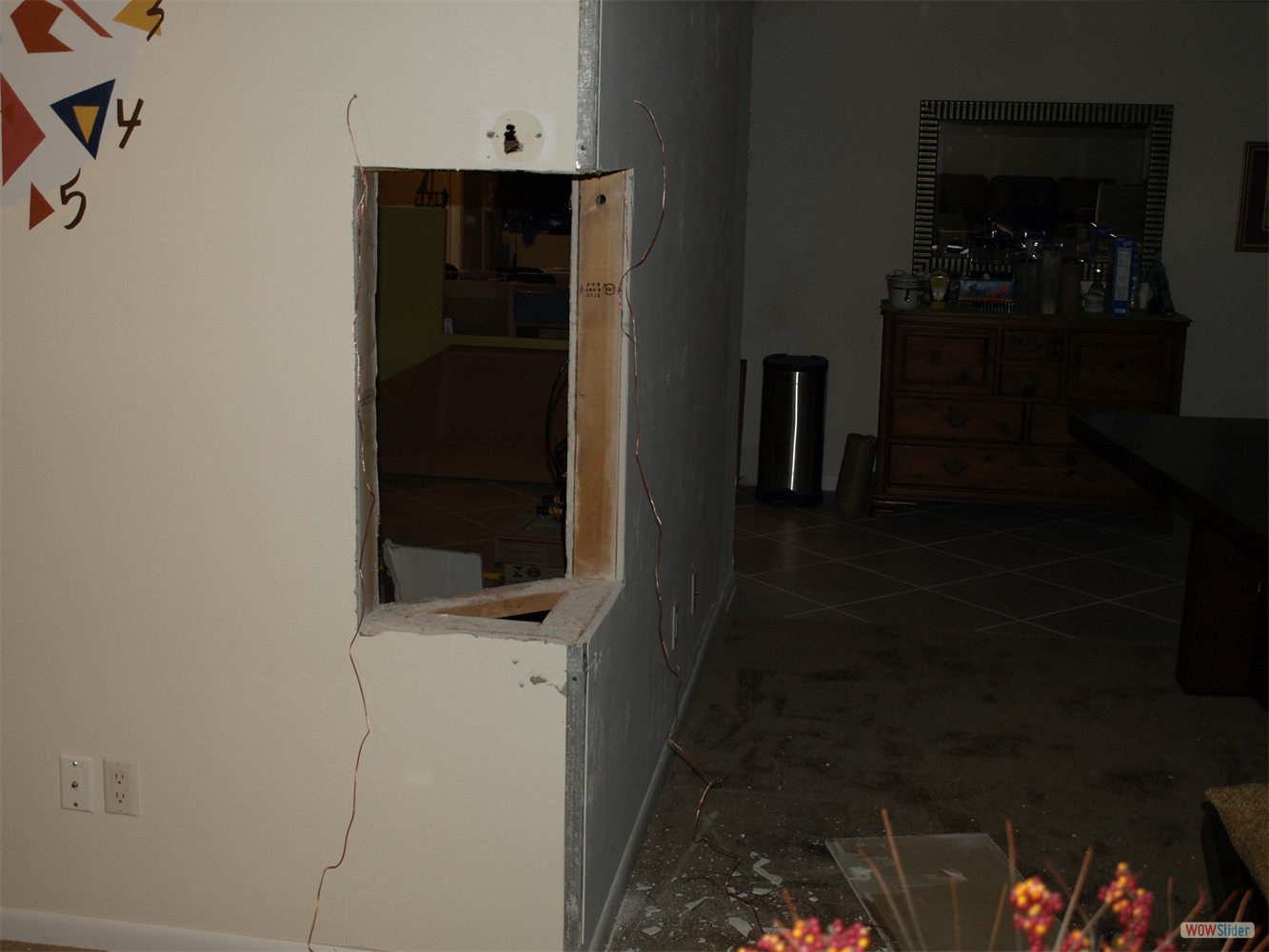 ... were sticking too far out ...