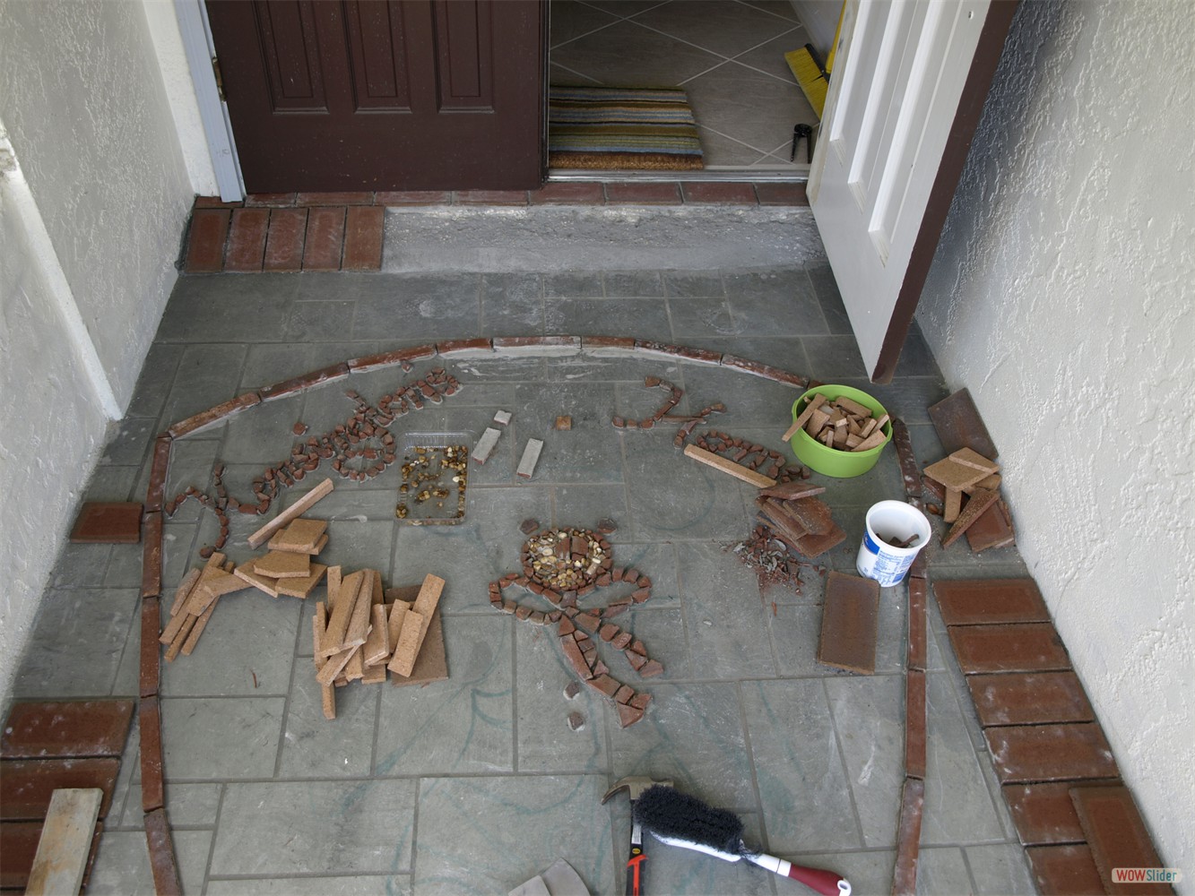 The first design work was done by Maria...