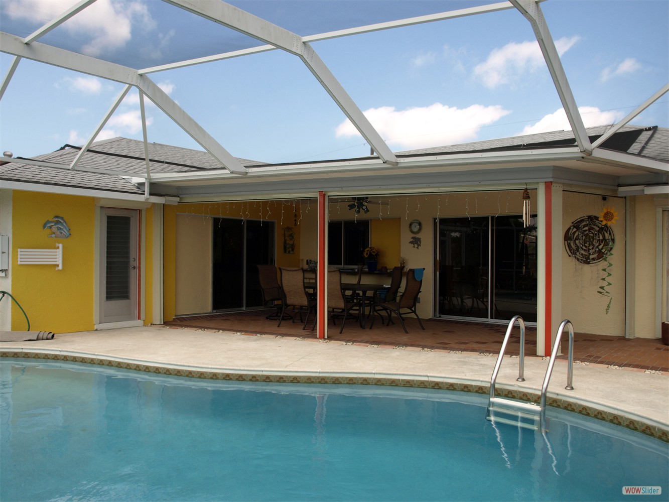 That made the aluminum pillars wider ...