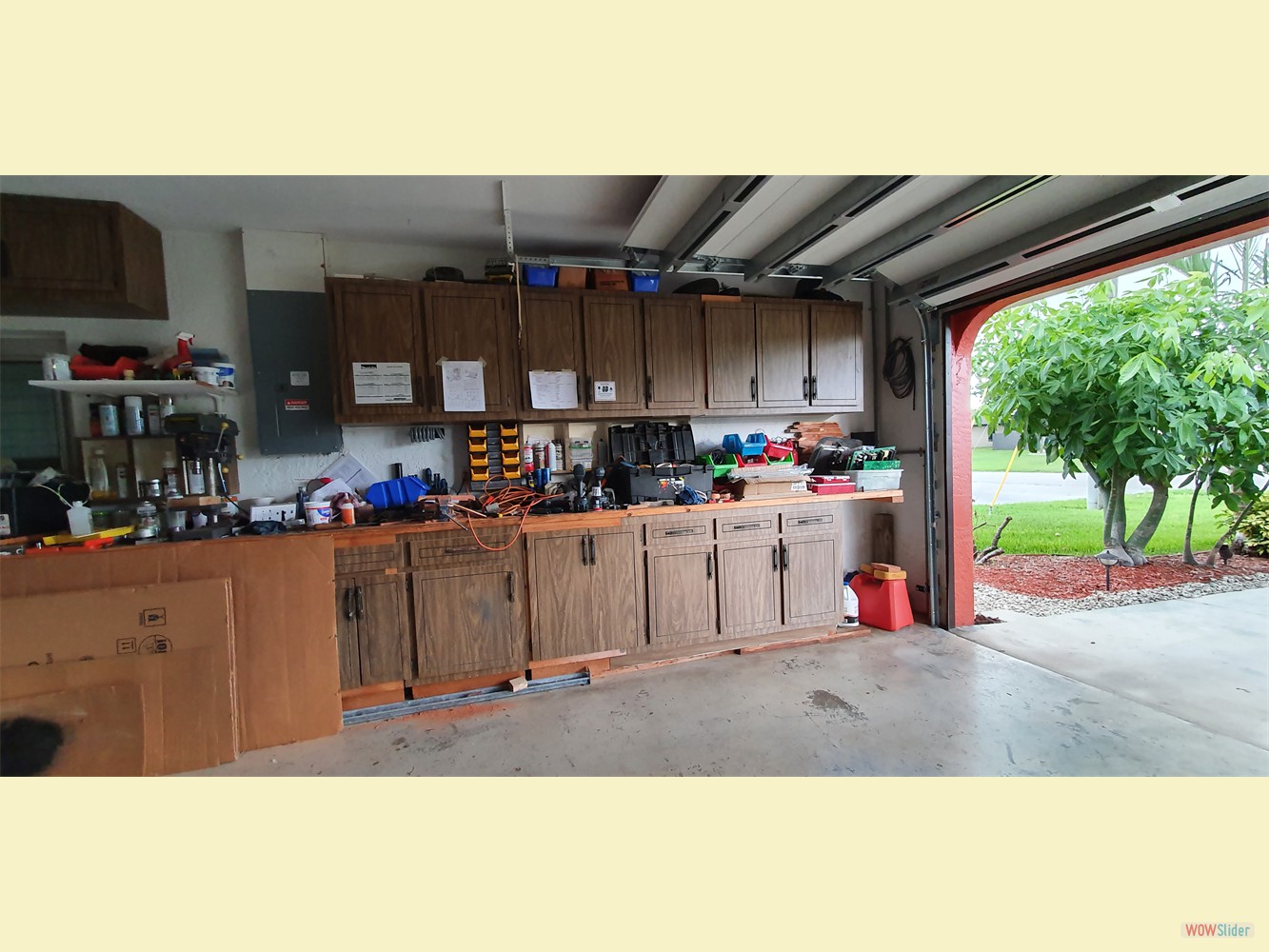 ... to be used as work bench and storage for tools etc. ... to be used as work bench and storage for tools etc.