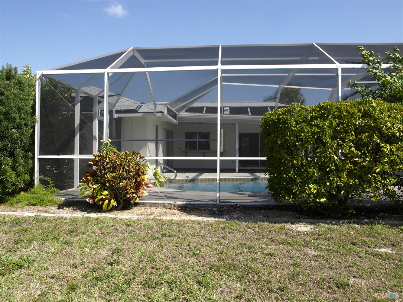 View of the southern side as seen from the canal, first impression ... View of the southern side as seen from the canal, first impression ...