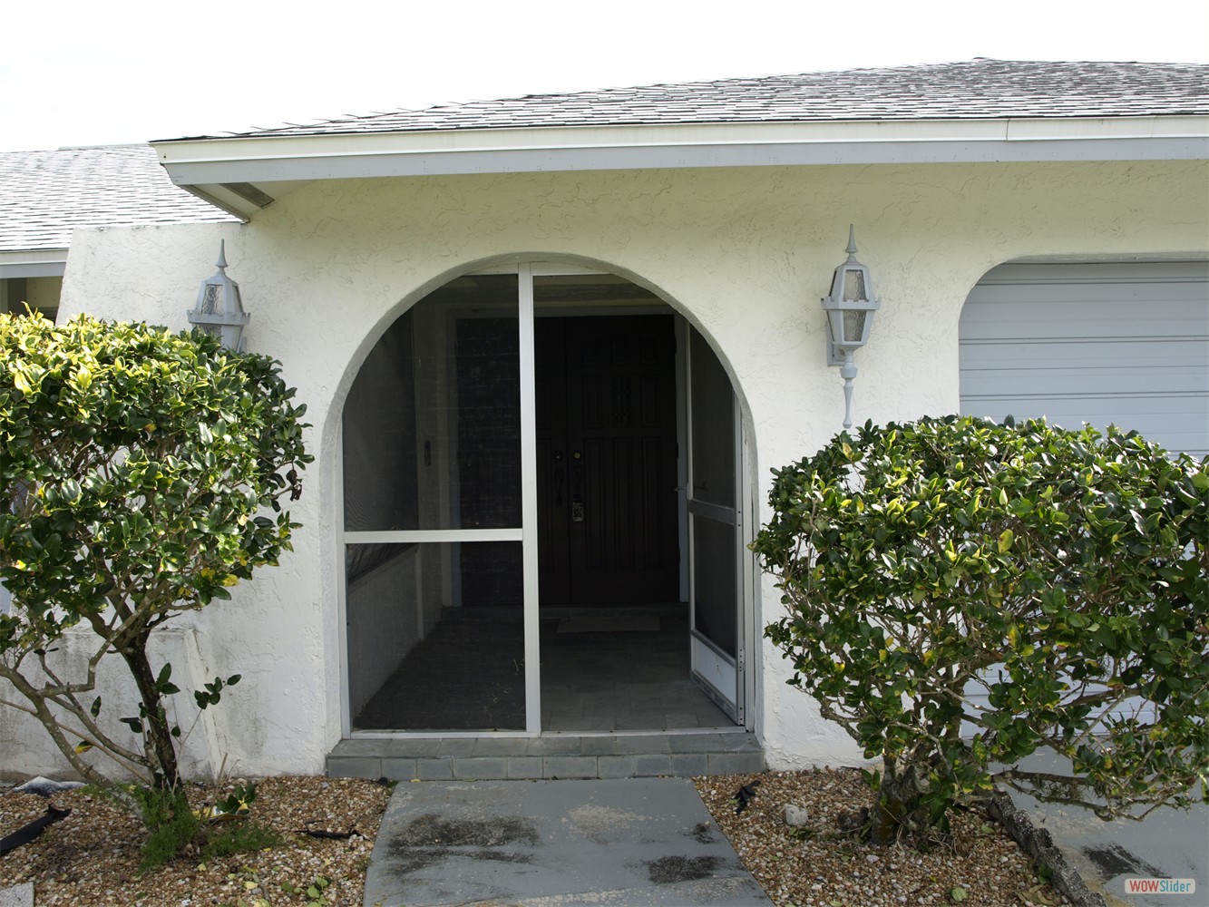 The old entrance The old entrance