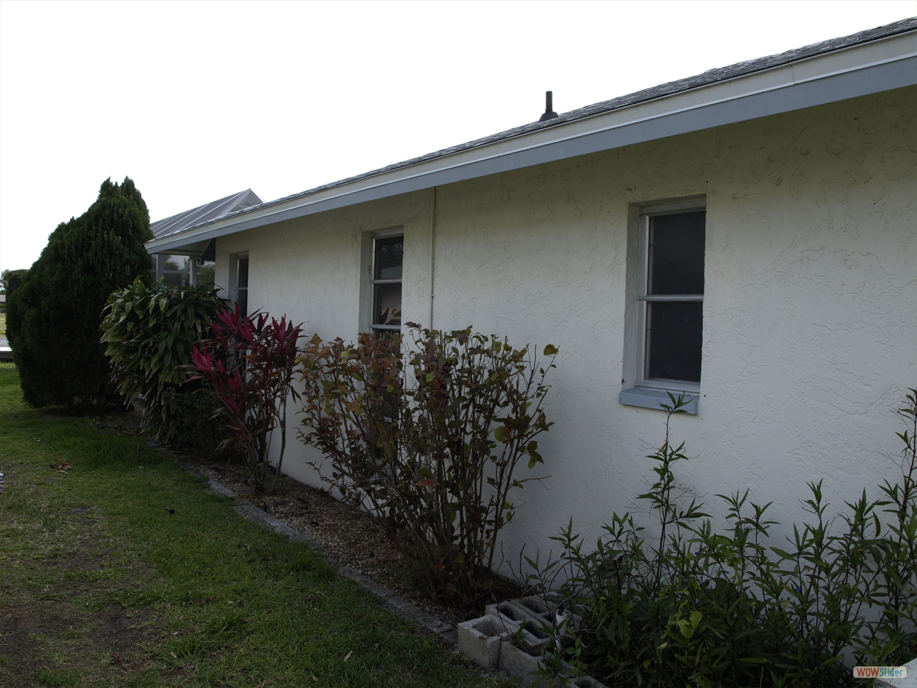 The original eastern side and ... The original eastern side and ...