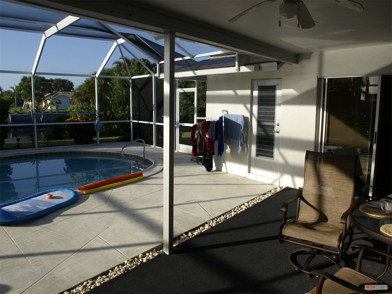 First signs of the new inhabitants