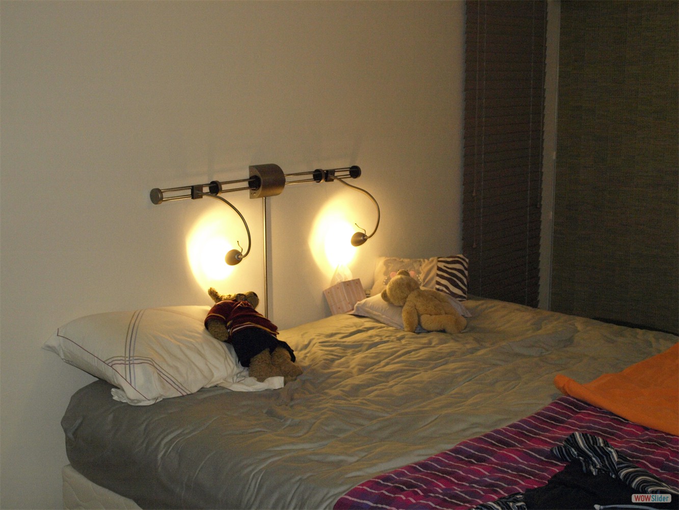 Die Bären (und wir natürlich auch) bekamen Leselampen. Die Bären (und wir natürlich auch) bekamen Leselampen.