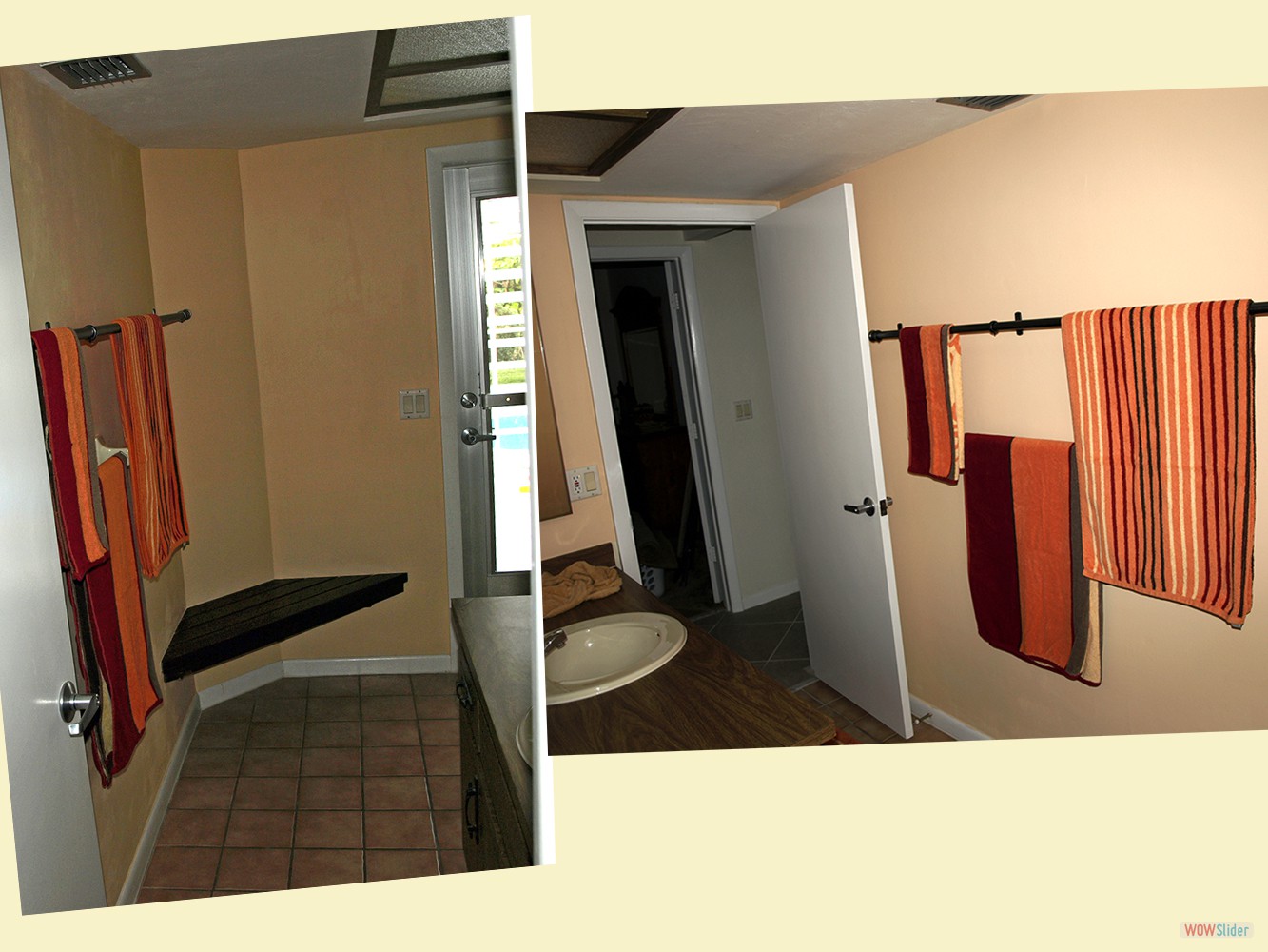 The old guest bathroom at time of sale The old guest bathroom at time of sale