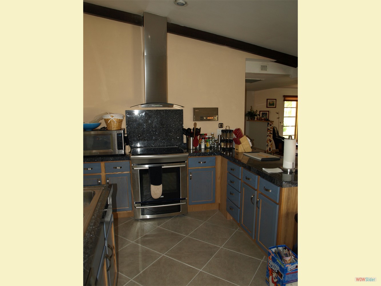 ... all appliances are installed and ...